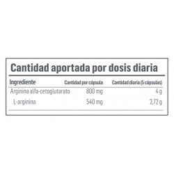 AAKG | Aminoácidos | 120 Cápsulas