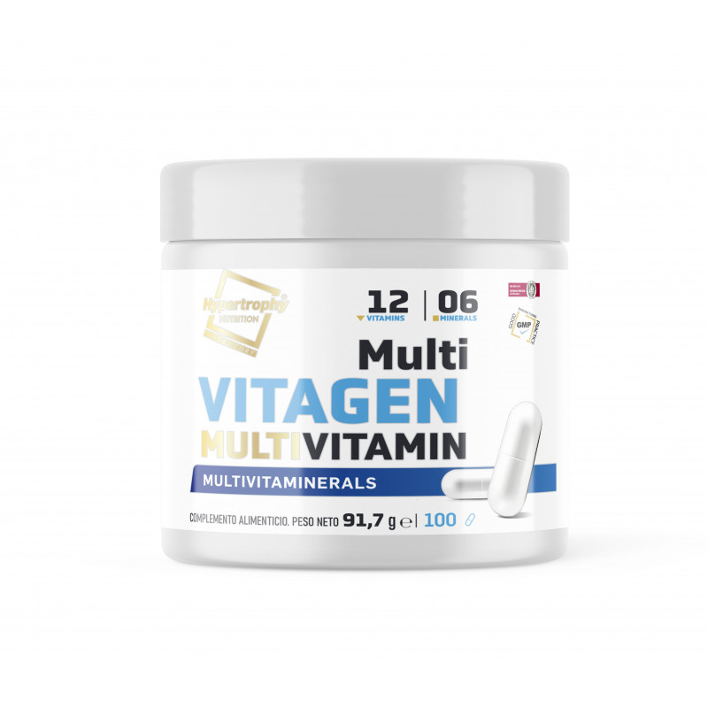 Vitagen | Complejo Multivitamínico A+B+C+D+E | 100 Cápsulas Vitagen | Complejo Multivitamínico A+B+C+D+E | 100 Cápsulas