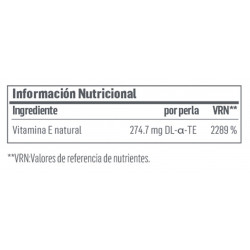 Vitamina E | 60 Cápsulas
