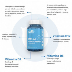 Softi KSM-66 Ashwagandha | 60 Gummies