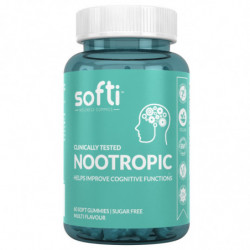 Softi Nootropic | Fosfatidil + Colina + Vitaminas | 60 Gummies
