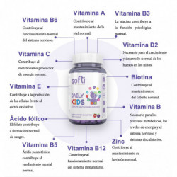 Daily Kids | Multivitamínico para niños | 60 Gummies