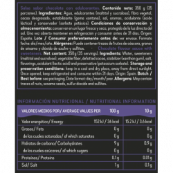 Sirope de Chocolate | Sin grasas ni azúcares | Sabores del Mundo | 350gr
