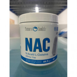 NAC 600mg | N-Acetilcisteína | 60 Cápsulas
