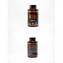 Suplemento inmunológico con Vitamina C + Zinc + Extractos | 45 cápsulas | Inmune Podium