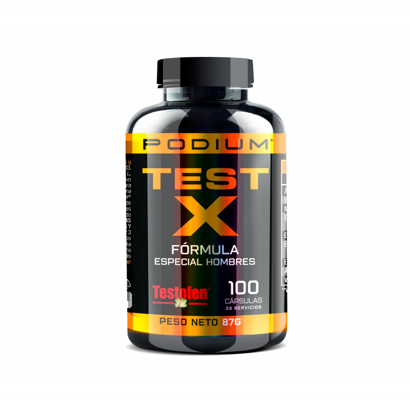Potenciador de Testosterona | 100 cápsulas | Test X Podium