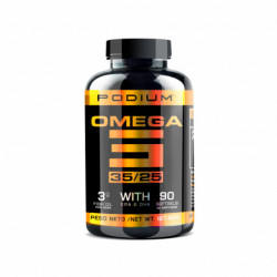 Omega 3 con 35% EPA y 25% DHA | 90 Cápsulas blandas | Podium