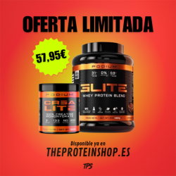 Pack Podium Elite Proteína 2Kg + Creatina Monohidrato 400G Sabor neutro