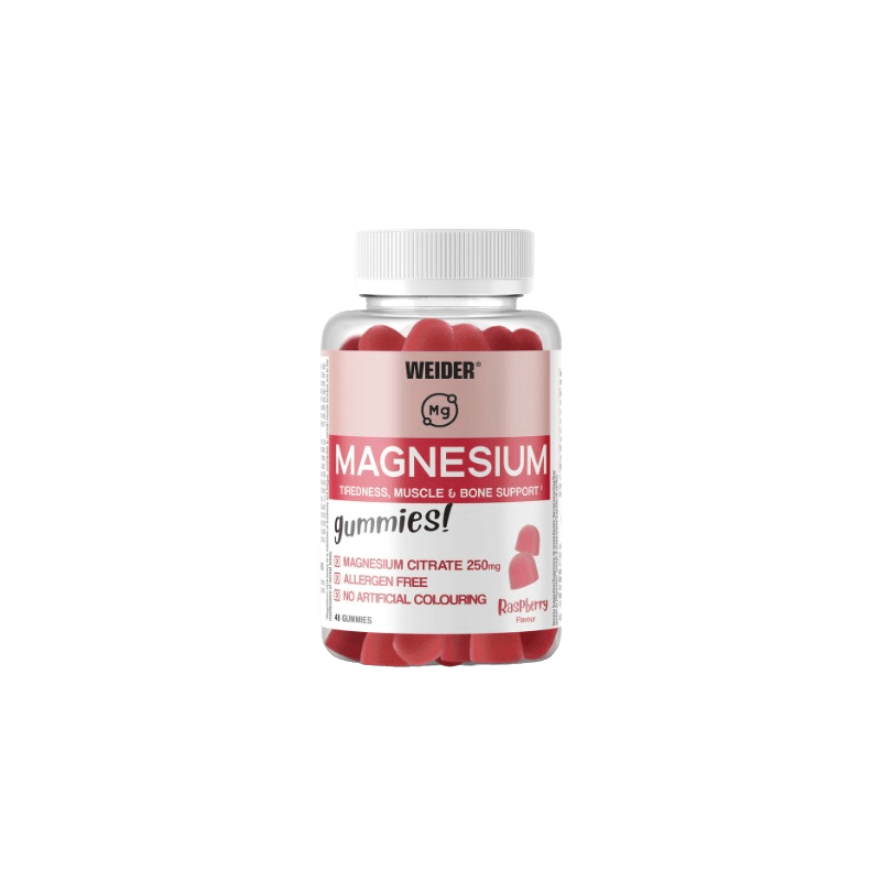 Magnesium Gummie (48Gom frambuesa) 5+1 WEIDER