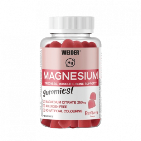 Magnesium Gummie (48Gom frambuesa) 5+1 WEIDER